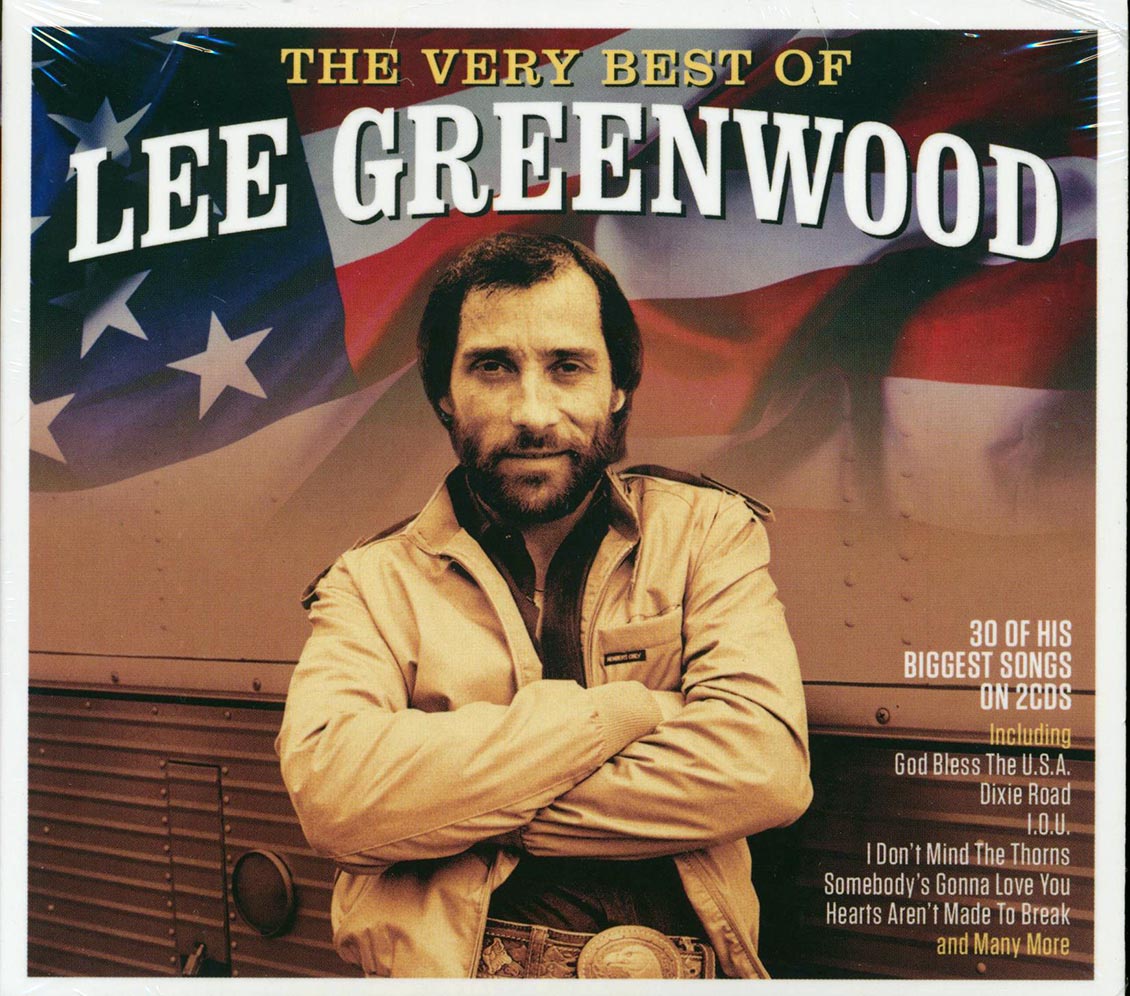 Lee Greenwood - The Very Best Of Lee Greenwood (30 tracks) (2xCD) (deluxe 3-fold digipak)