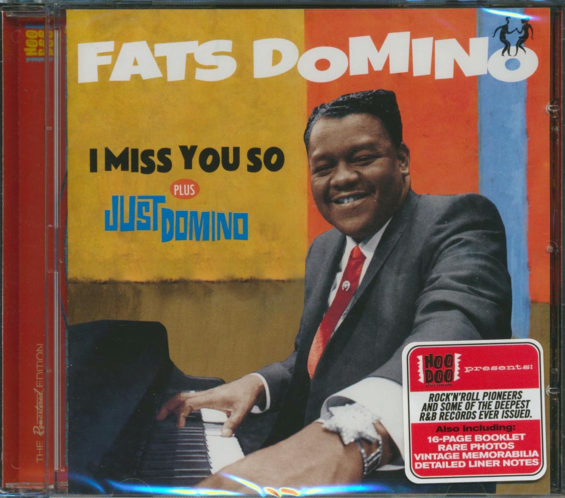 Fats Domino - I Miss You So + Just Domino (2 albums on 1 CD) (30 tracks) (incl. 16-page booklet) (remastered)