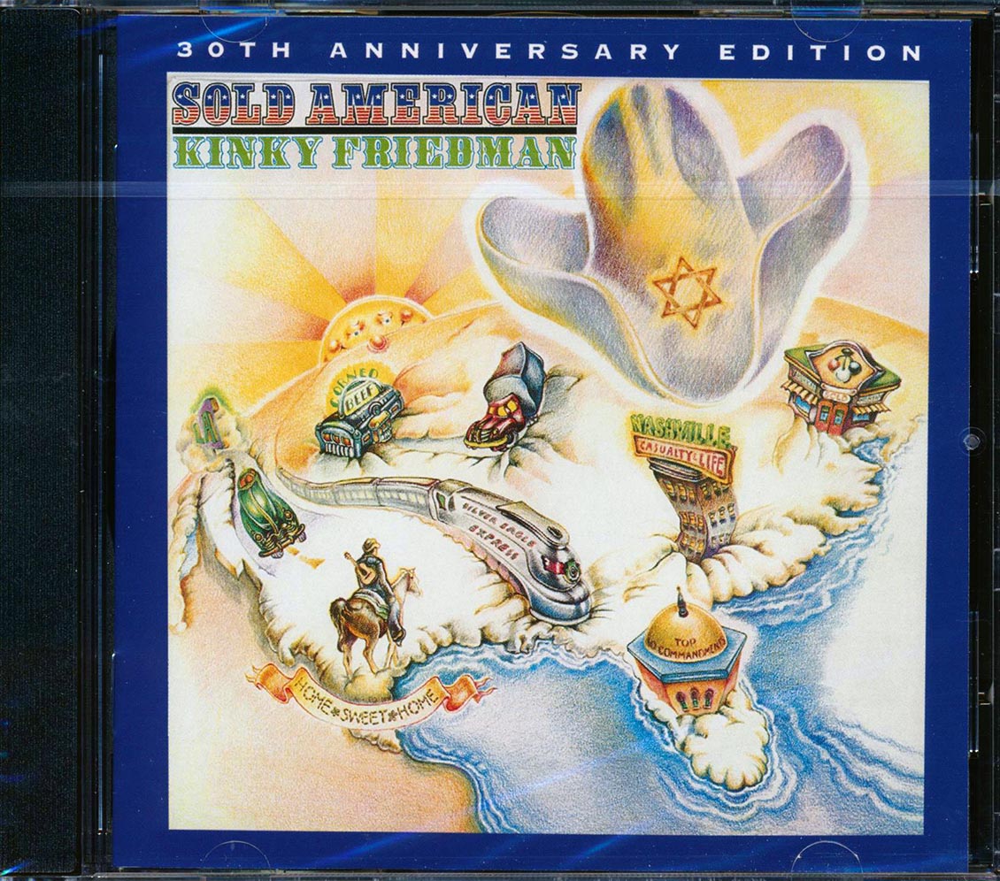 Kinky Friedman - Sold American: 30th Anniversary Edition (+ 3 bonus tracks) (incl. large booklet) (remastered)