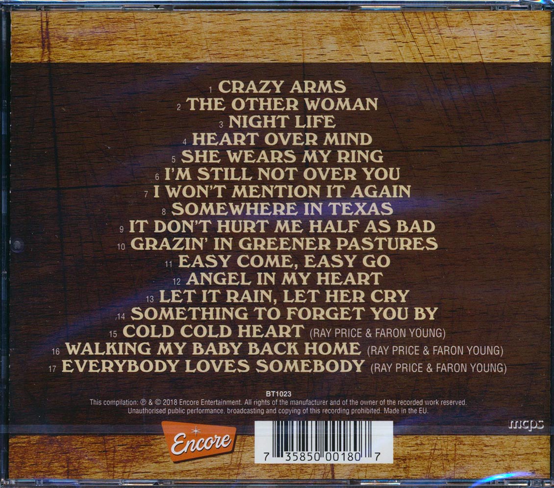 Ray Price - Crazy Arms: 17 Massive Tracks