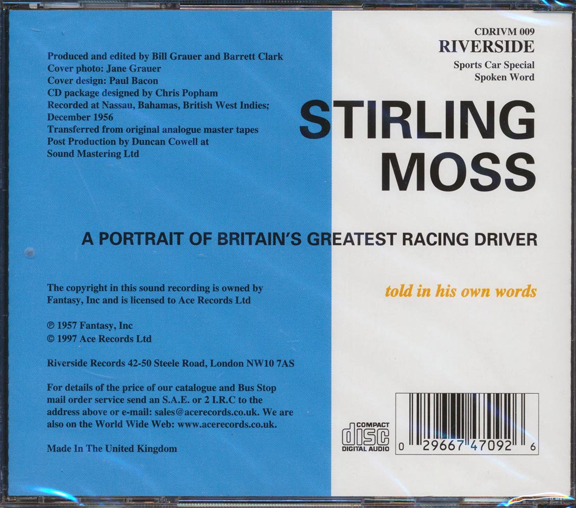 Stirling Moss - A Portrait Of Britain's Greatest Racing Driver