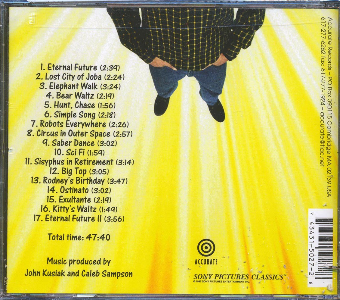 Caleb Sampson - Fast Cheap & Out Of Control: Original Soundtrack (marked/ltd stock)