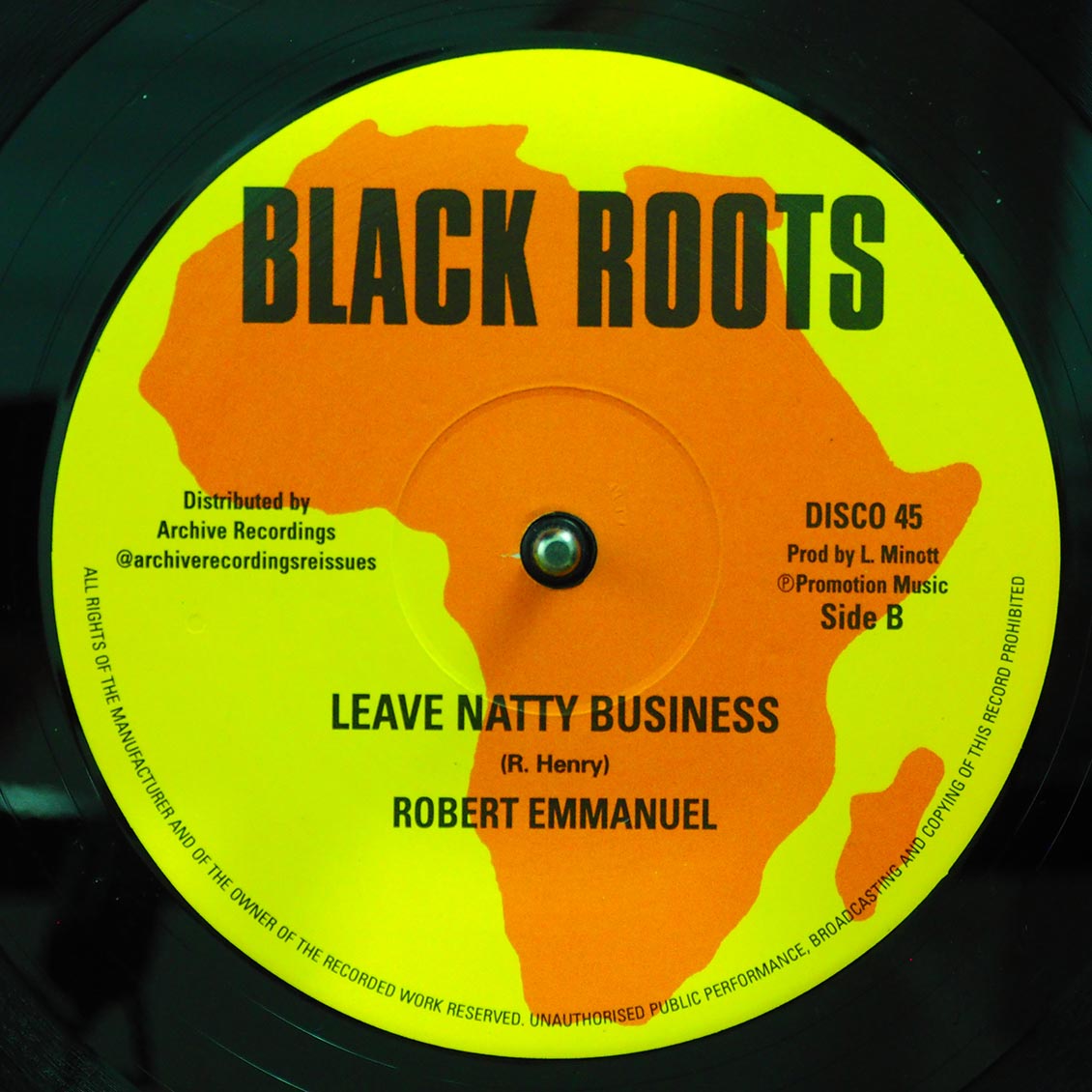 Barrington Levy & DarBaz - Jah Black (Extended Mix) / Robert Emmanuel - Leave People Business (Extended Mix)