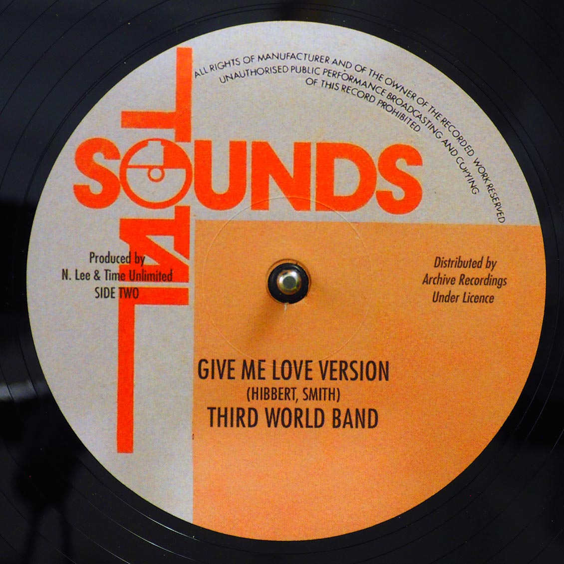 Time Unlimited - Give Me Love / Third World Band - Give Me Love Version