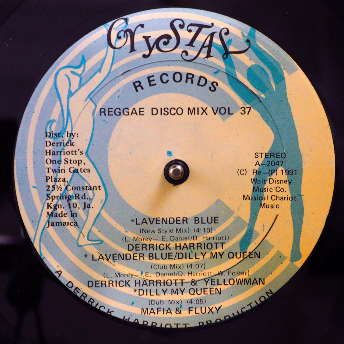 Derrick Harriott - Lavender Blue; Derrick Harriott, Yellowman - Lavender Blue/Dilly My Queen; Mafia & Fluxy - Dilly My Queen / Derrick Harriott - Lavender Blue; Derrick Harriott, Yellowman - Lavender Blue/Dilly My Queen; Acapella (orig. press)
