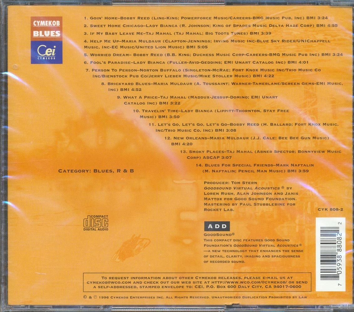 Dr. John, Taj Mahal, Maria Muldaur, JJ Cale, Etc. - Blue Gold