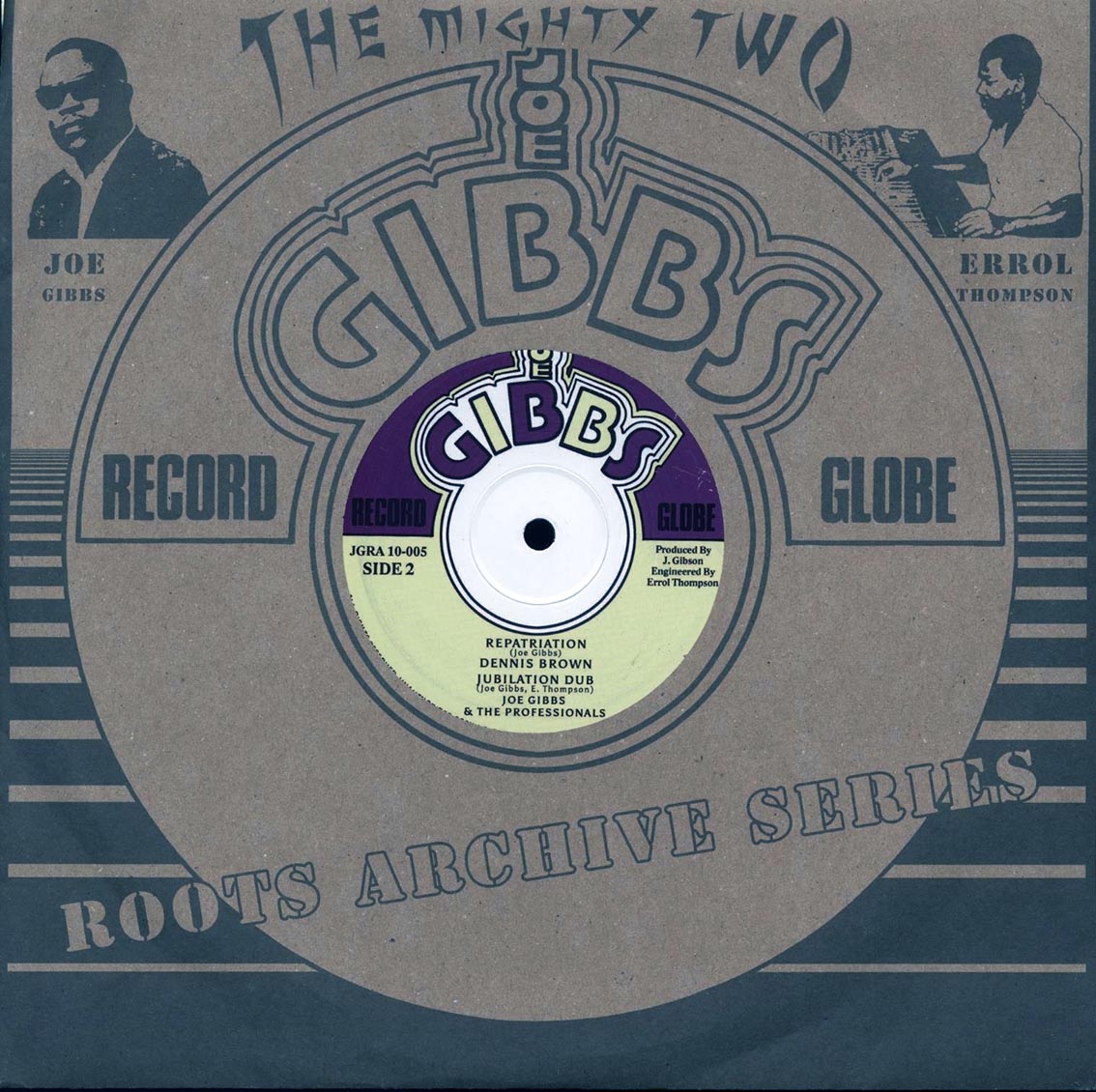 Dennis Brown - Vineyard / Dennis Brown - Repatriation; Joe Gibbs & The Professionals - Jubilation Dub