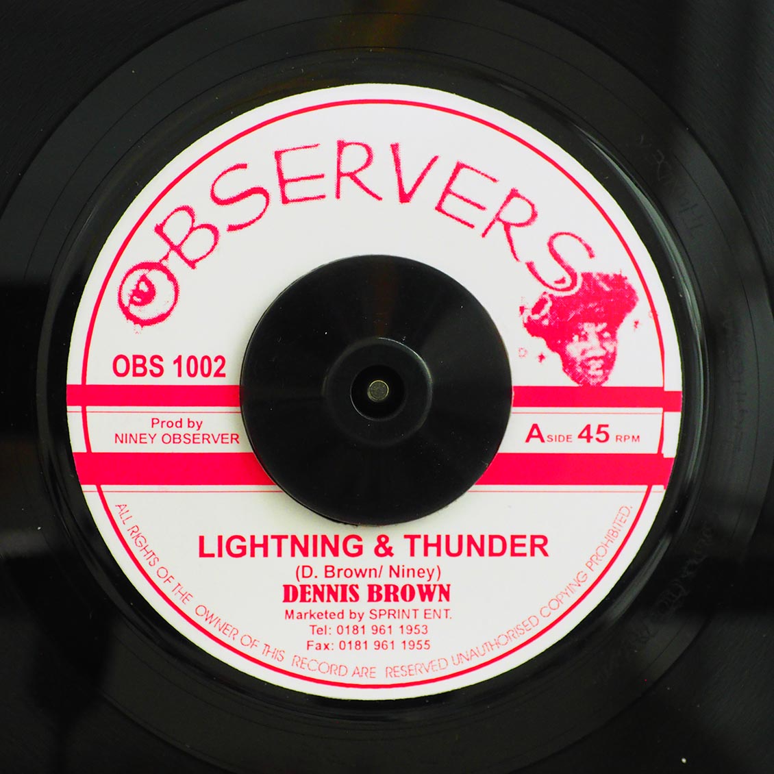Dennis Brown - Lightning & Thunder / Niney - Blood & Fire