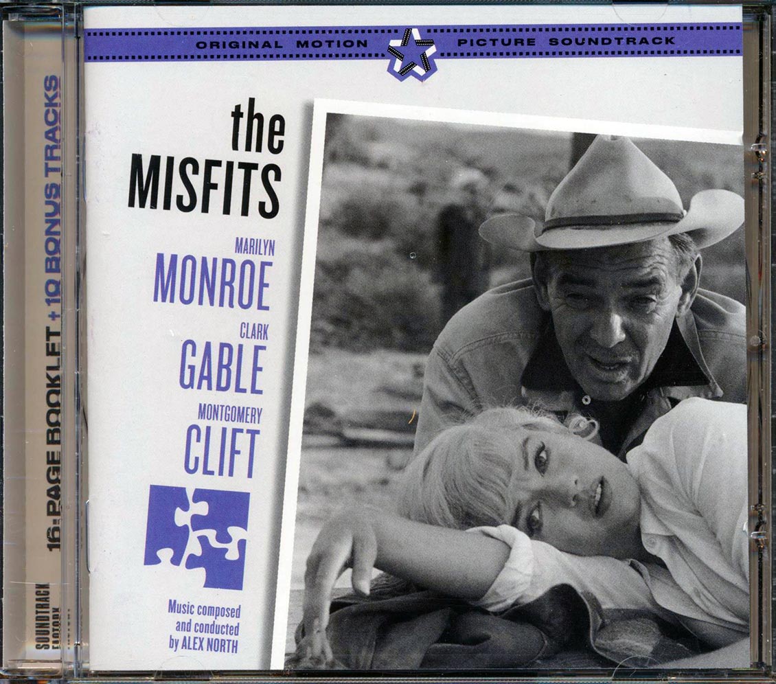Alex North - The Misfits + A Streetcar Named Desire (2 albums on 1 CD) (24 tracks) (incl. 16-page booklet) (remastered) (24-bit mastering)