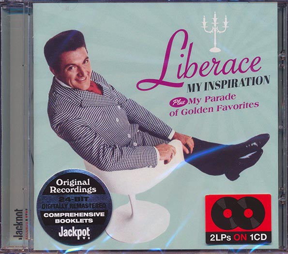 Liberace - My Inspiration + My Parade Of Golden Favorites (2 albums on 1 CD) (26 tracks) (+bonus track) (incl. 16-page booklet) (24-bit mastering) (remastered