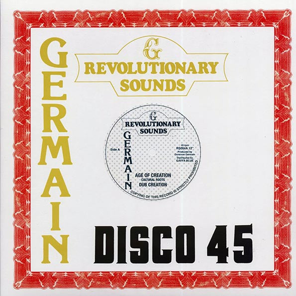 Cultural Roots - Age Of Creation; Revolutionaries - Dub Creation / Revolutionaries - Dub Of Creation