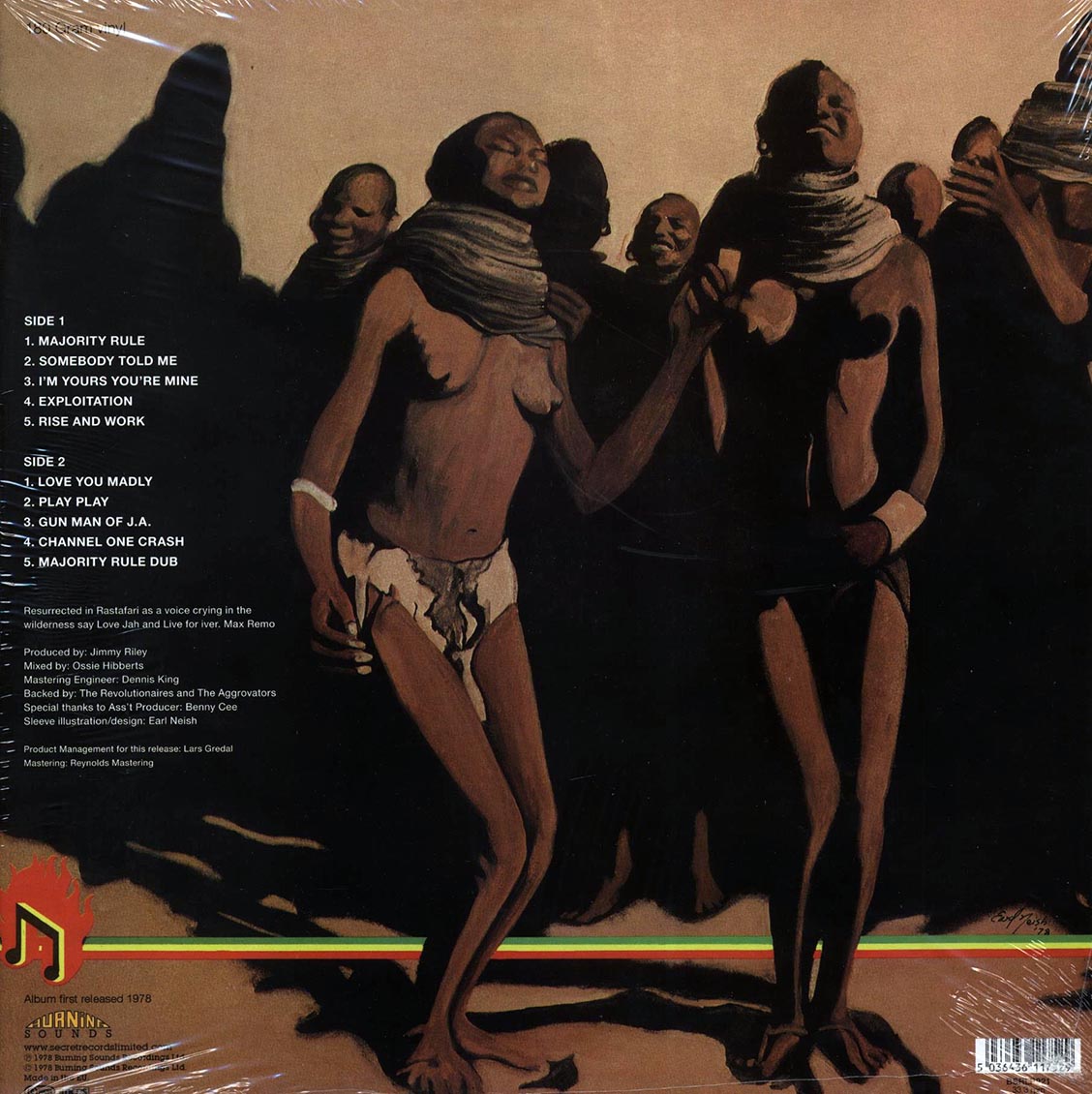 Jimmy Riley - Majority Rule (180g)