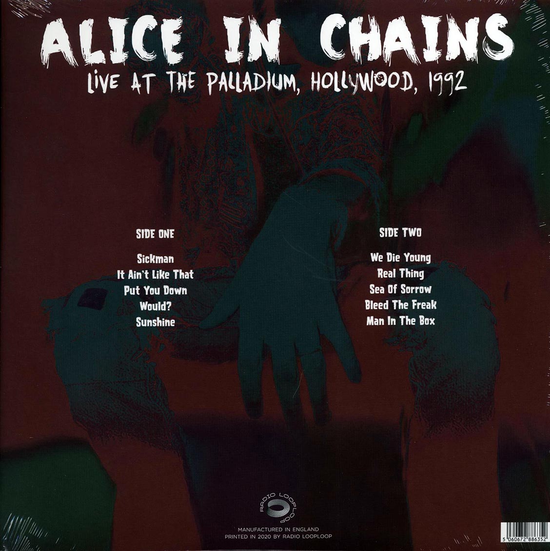 Alice In Chains - Live At The Palladium, Hollywood, 1992