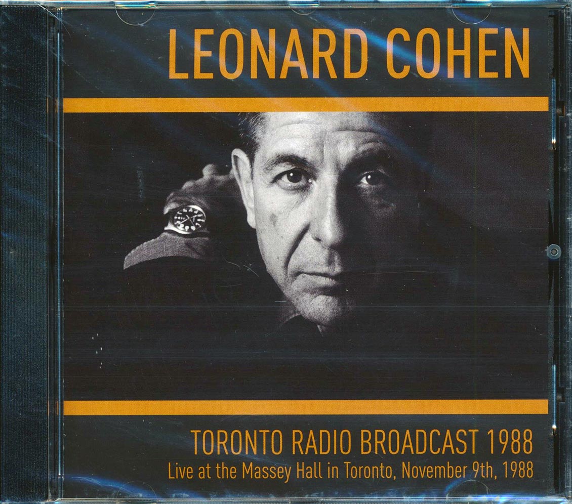 Leonard Cohen - Toronto Radio Broadcast 1988: Live At The Massey Hall In Toronto, November 9th, 1988 (ltd. 500 copies made)