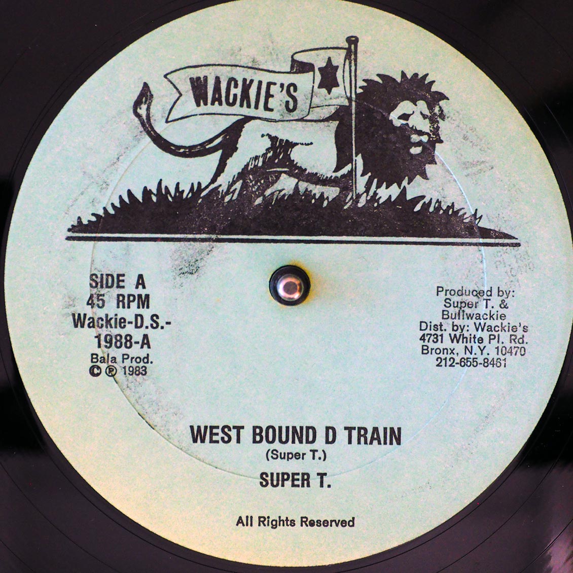 Super T - West Bound Train / Jah Batta, Skatee - Style & Fashion (orig. press)