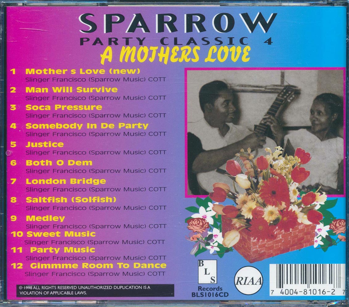 Sparrow - A Mothers Love: Party Classic 4