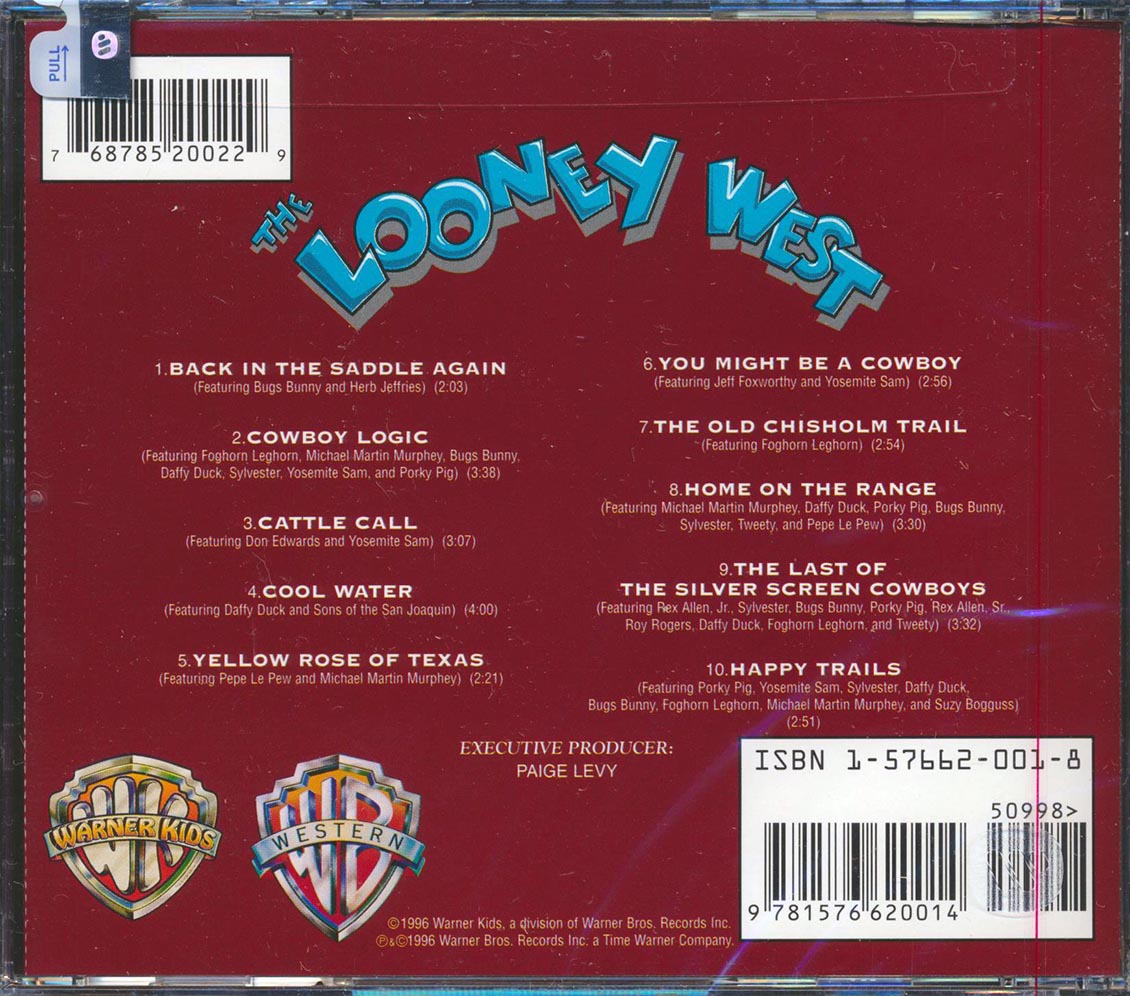 Bugs Bunny, Daffy Duck, Yosemite Sam, Porky Pig, Etc. - The Looney West (marked/ltd stock)