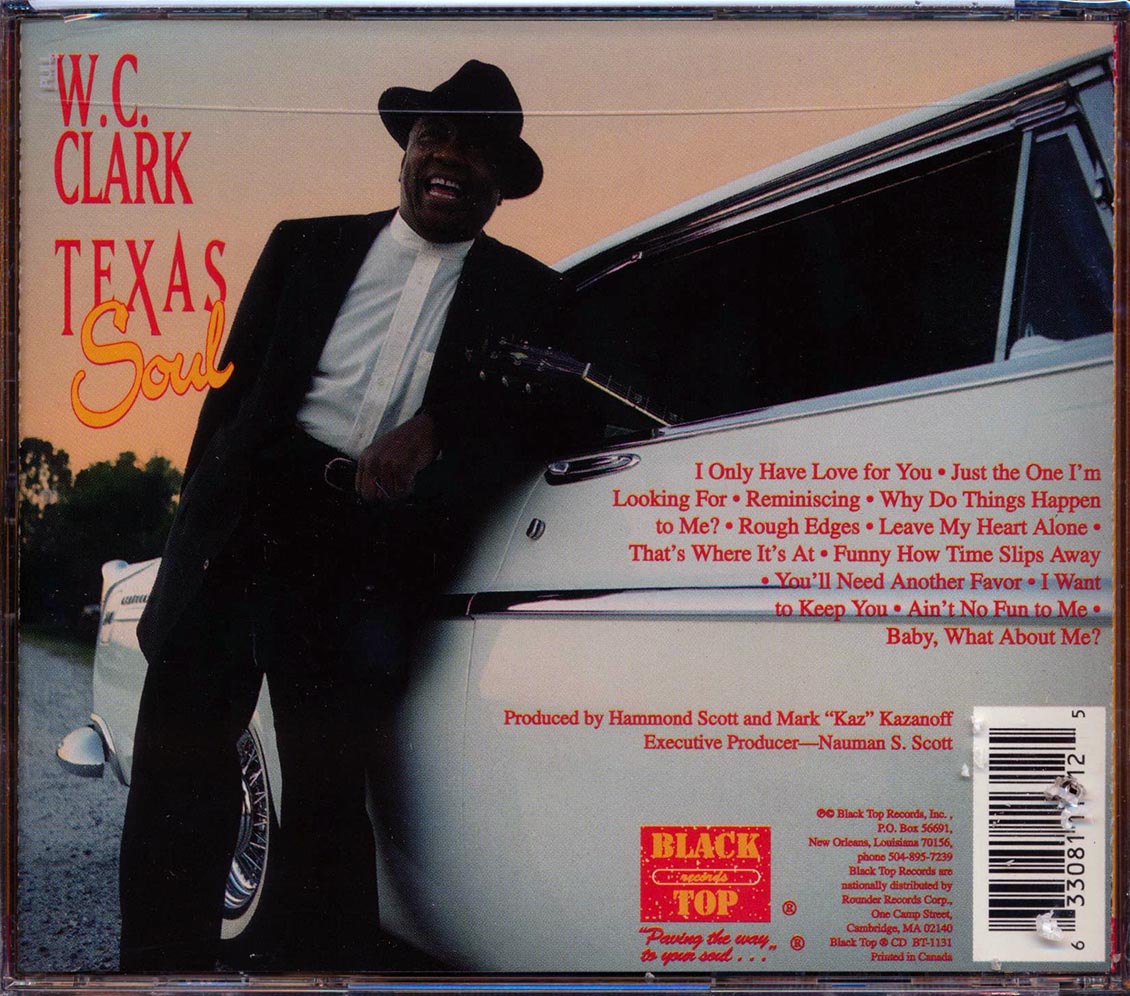 WC Clark - Texas Blues (marked/ltd stock)
