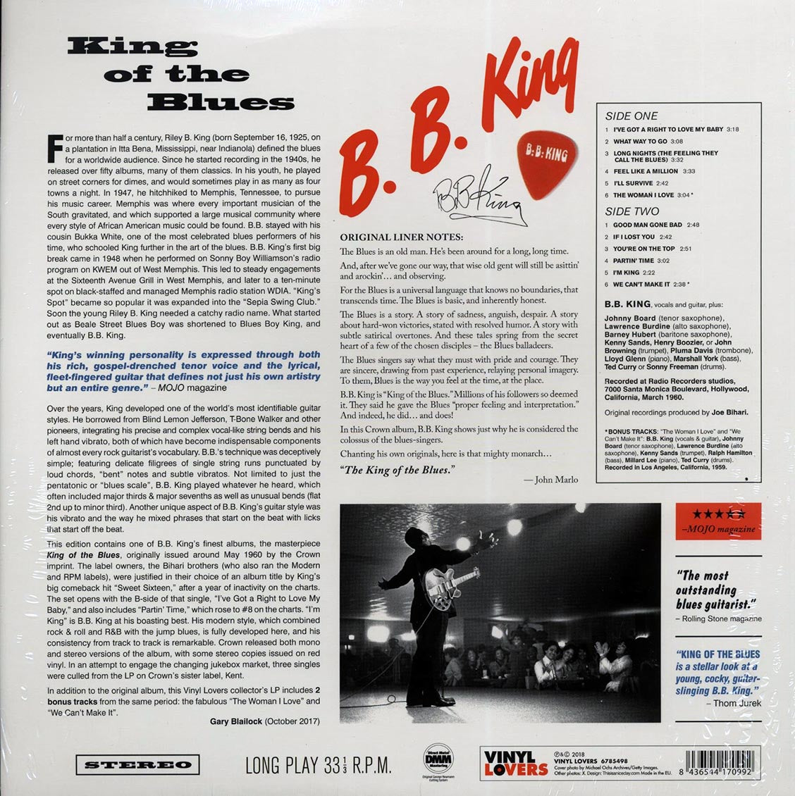 BB King - King Of The Blues (DMM) (ltd. ed.) (180g) (remastered)