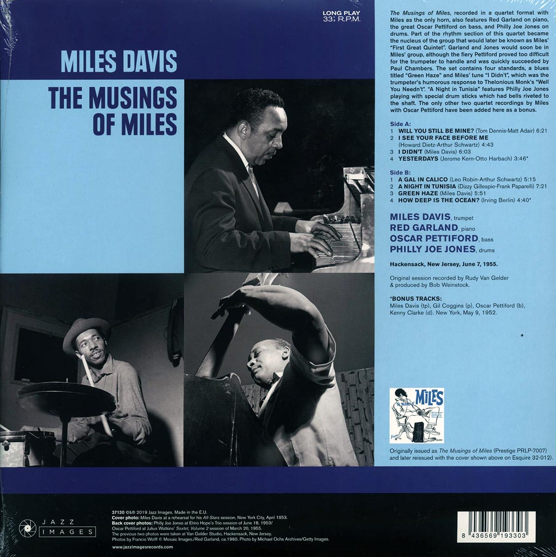 Miles Davis - The Musings Of Miles (+ 3 bonus tracks) (ltd. ed.) (180g)