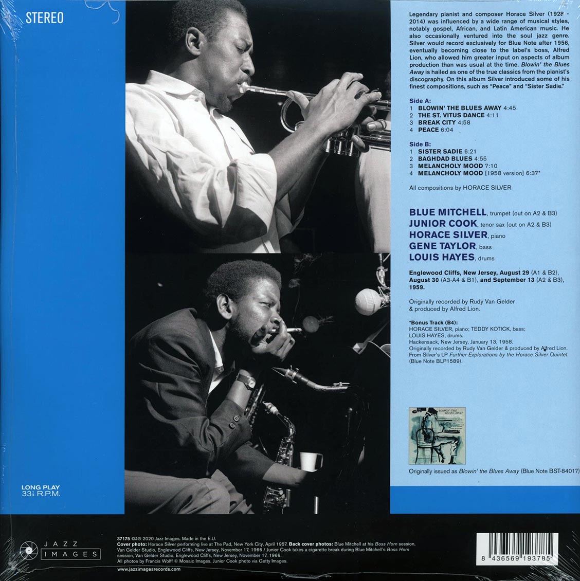 Horace Silver Quintet & Trio - Blowin' The Blues Away (+bonus track) (ltd. ed.) (180g)