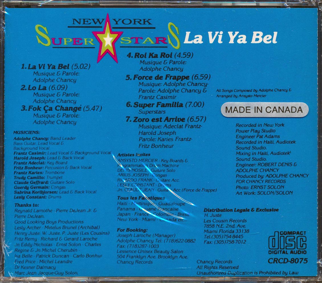 New York Super Stars - La Vi Ya Bel