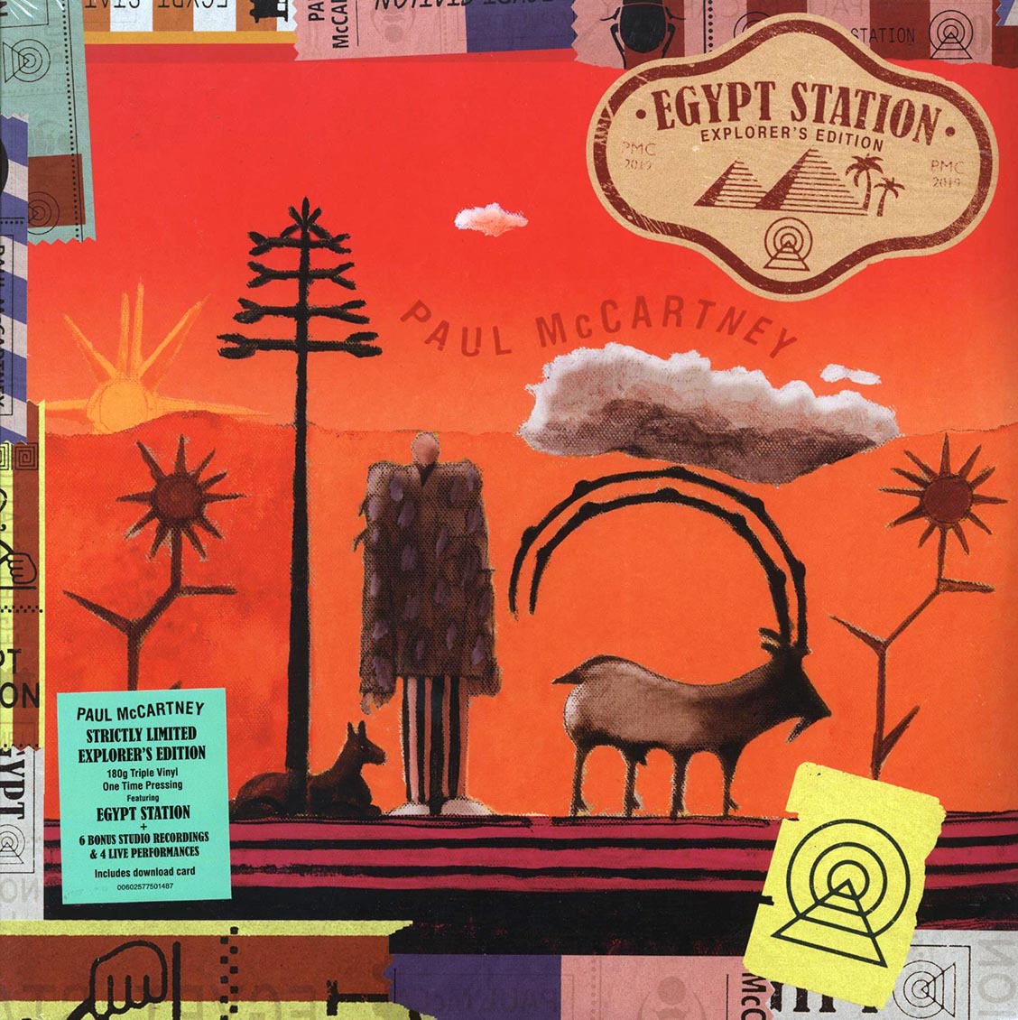 Paul McCartney - Egypt Station: Explorer's Edition (+10 bonus tracks) (ltd. ed.) (3xLP) (incl. mp3) (180g)