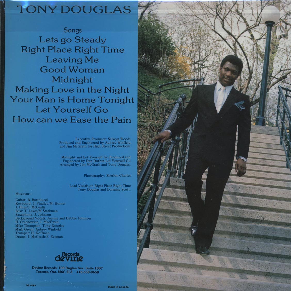 Tony Douglas - Lets Go Steady (orig. press)