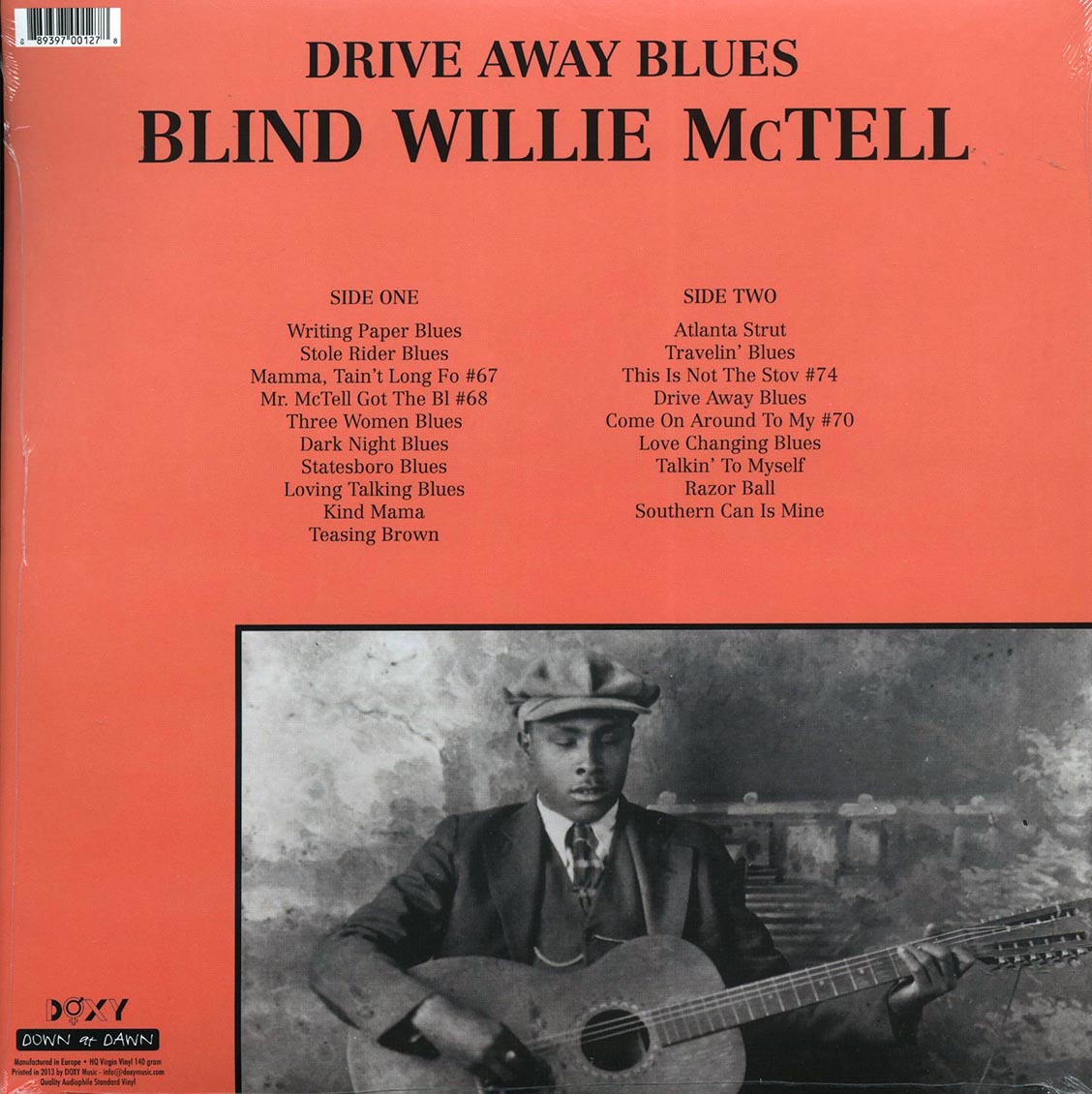 Blind Willie McTell - Drive Away Blues (ltd. ed.)