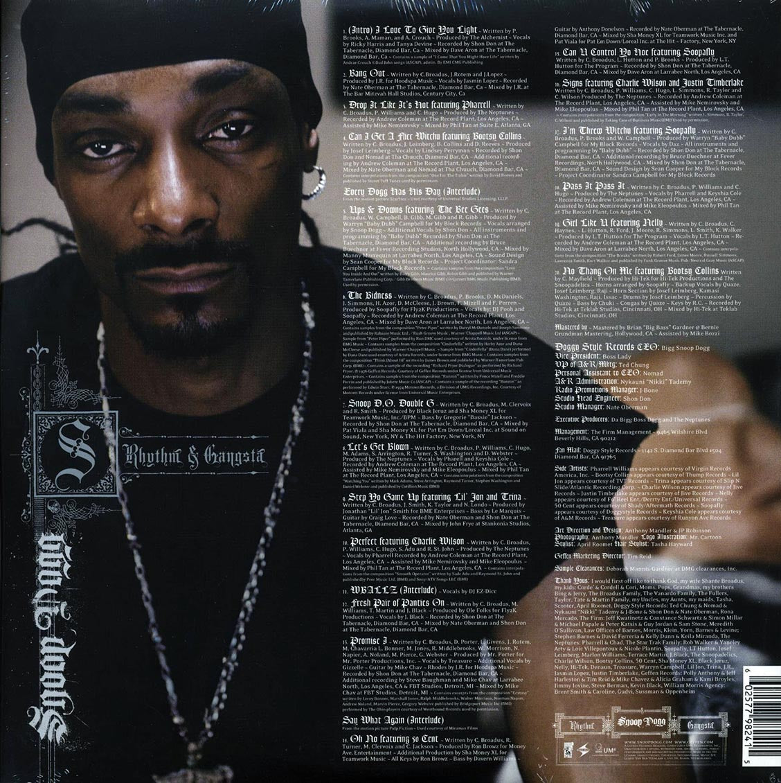 Snoop Dogg - R & G (Rhythm & Gangsta): The Masterpeice (ltd. ed.) (2xLP)