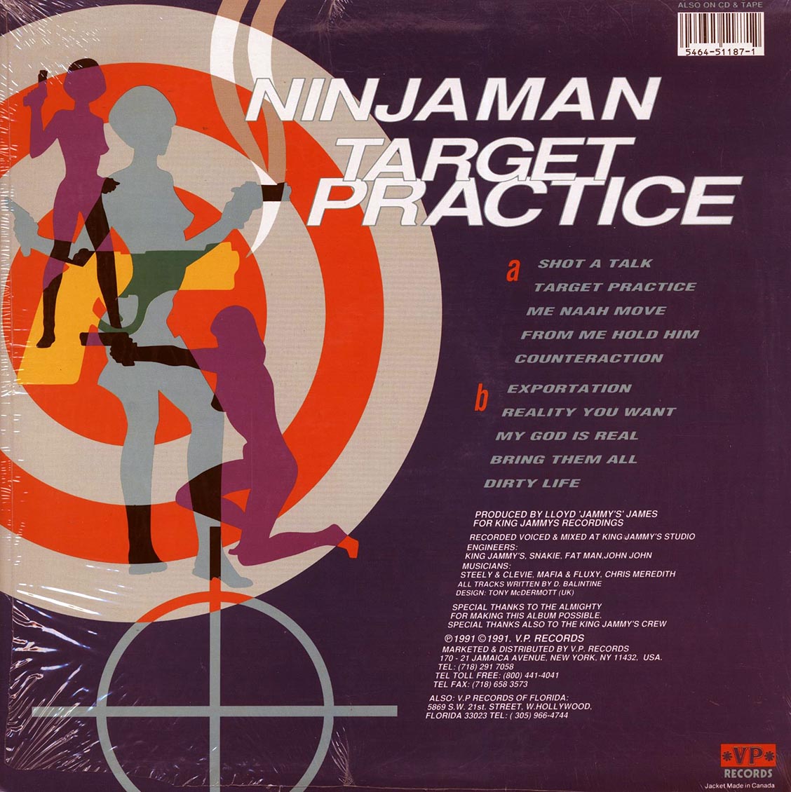 Ninjaman - Target Practice (orig. press)