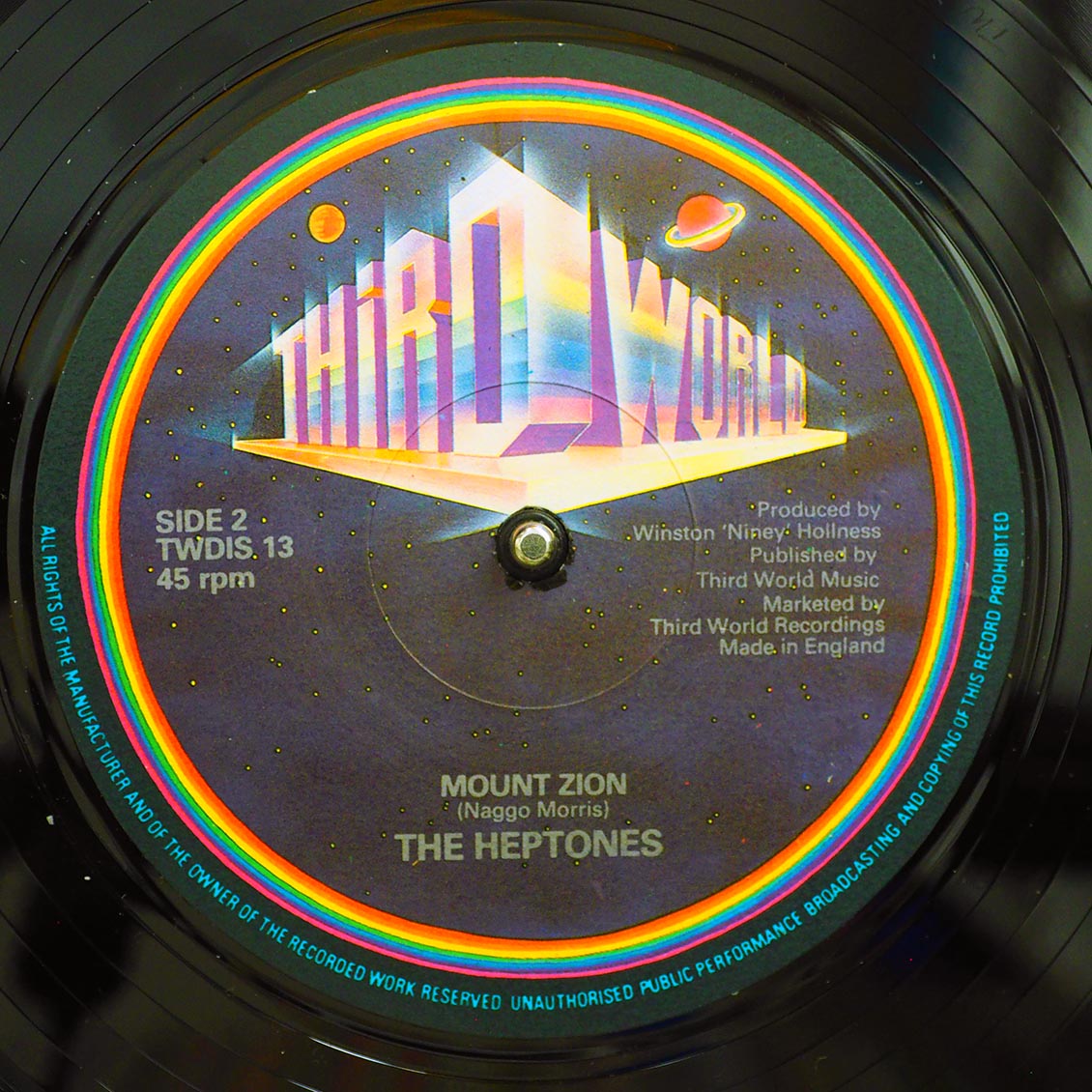 The Heptones - Losing You (Extended Mix) / The Heptones - Mount Zion (Extended Mix) (orig. press)