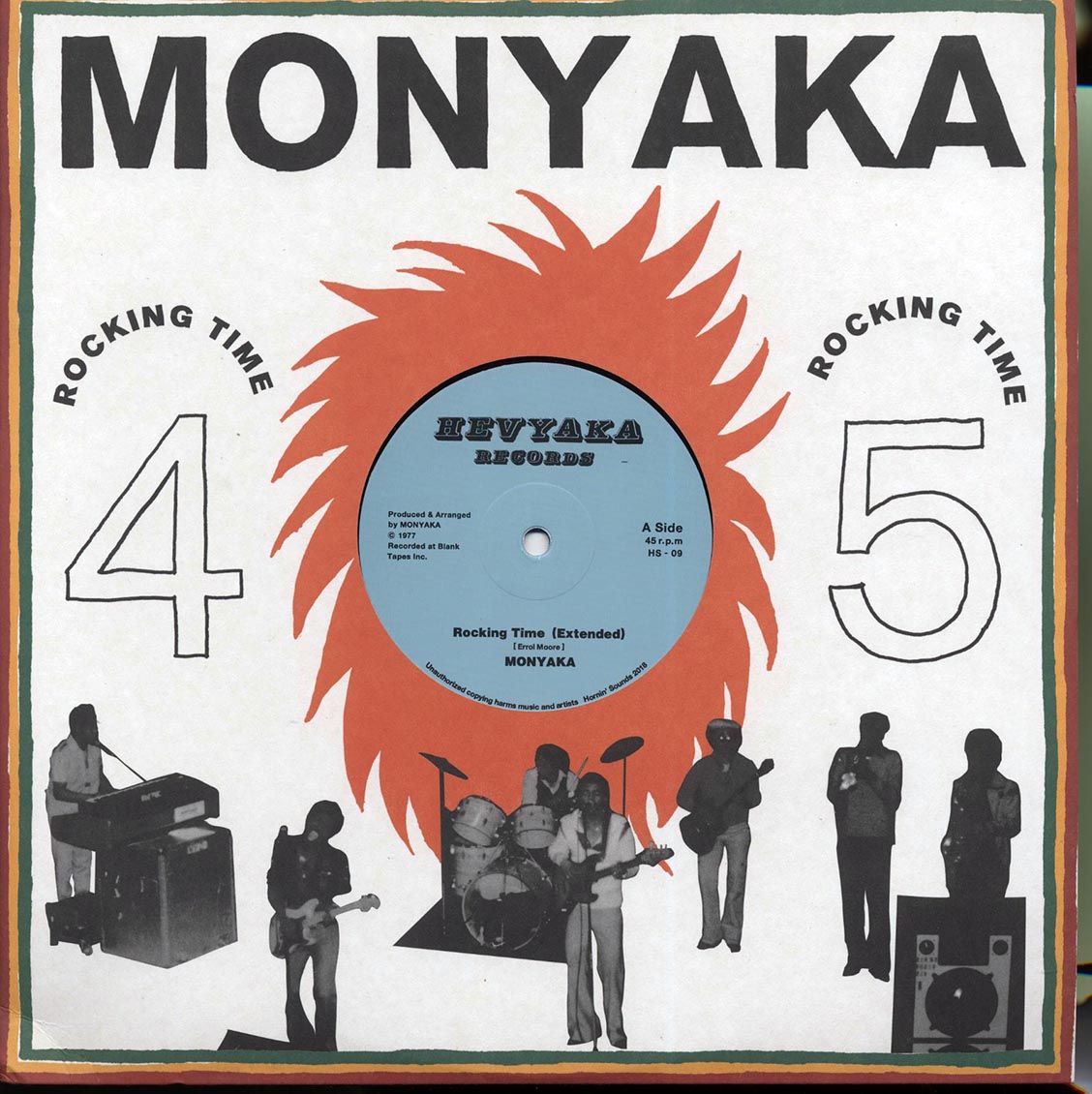 Monyaka - Rocking Time (Extended Mix) / Monyaka - Rocking Time (Vocal Dub); Monyaka - Rocking Time (Dubwise)