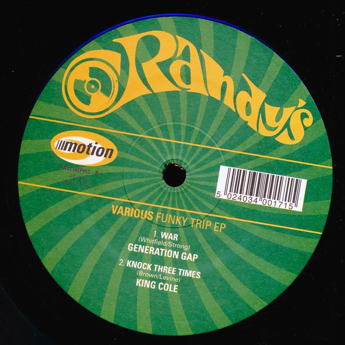Lynn Taitt - Out On A Funky Trip; Skin, Flesh & Bones - Having A Party / Generation Gap - War; King Cole - Knock Three Times