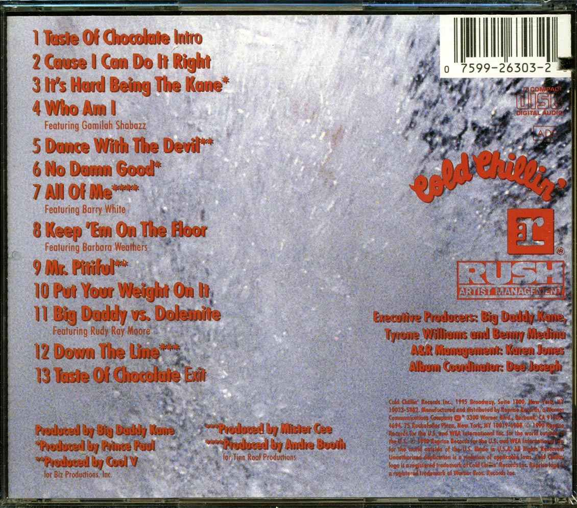 Big Daddy Kane - Taste Of Chocolate (marked/ltd stock)