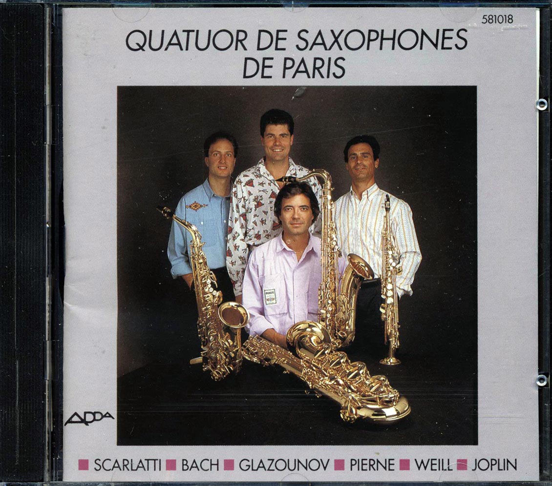 Quatuor De Saxophones De Paris - Quatuor De Saxophones De Paris