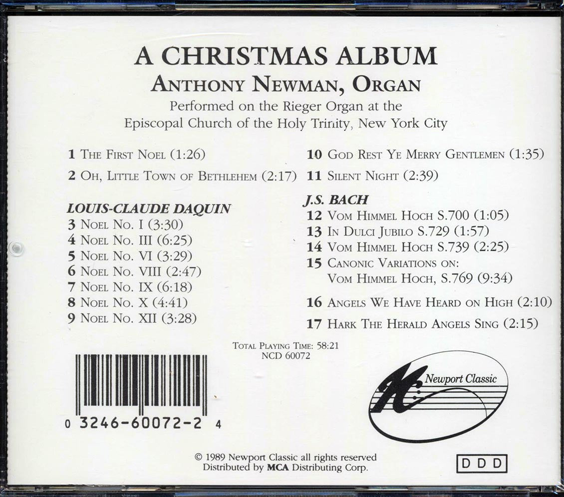 Anthony Newman - A Christmas Album
