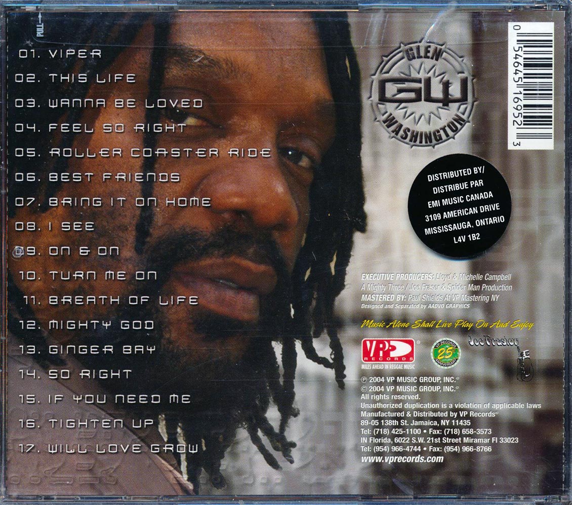 Glen Washington - Wanna Be Loved