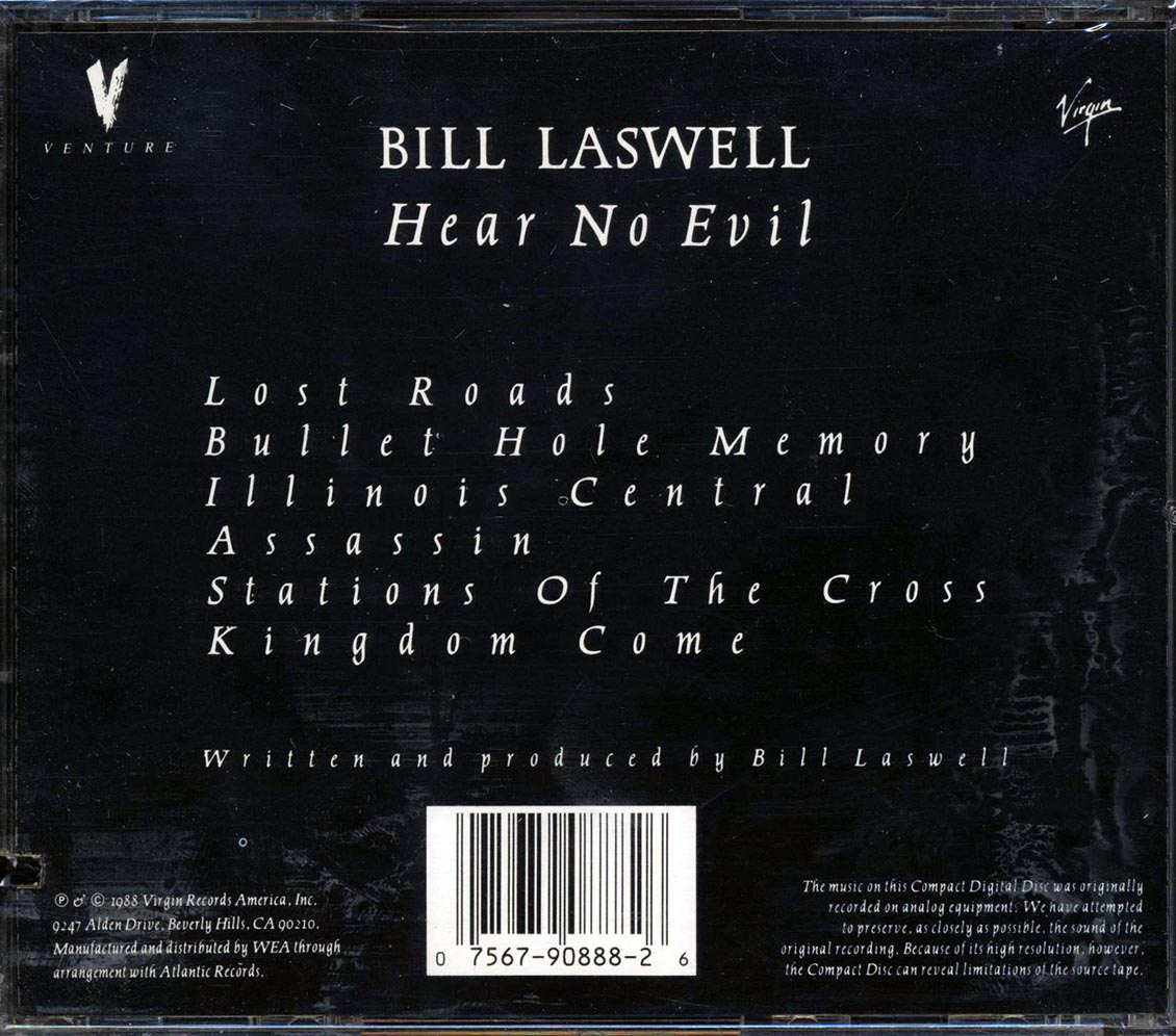 Bill Laswell - Hear No Evil (marked/ltd stock)