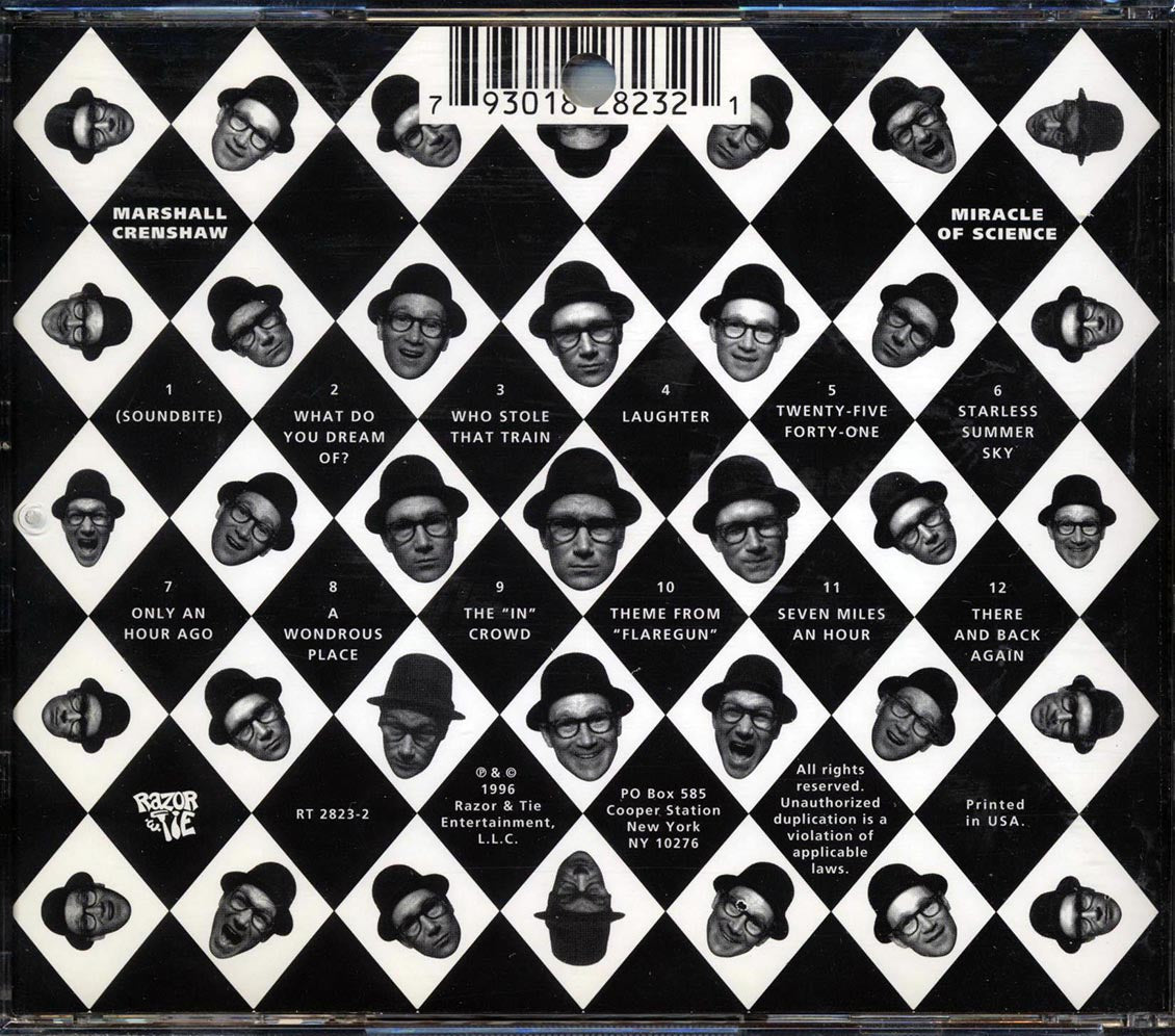 Marshall Crenshaw - Miracle Of Science (marked/ltd stock)