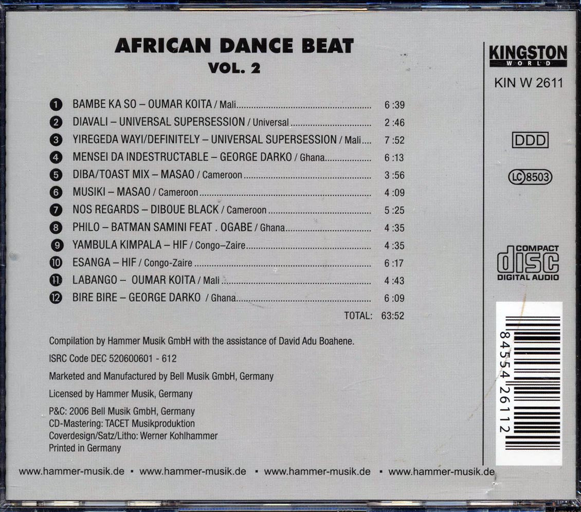 Bambe Ka So, Diavali, Musiki, Etc. - African Dance Beat Volume 2