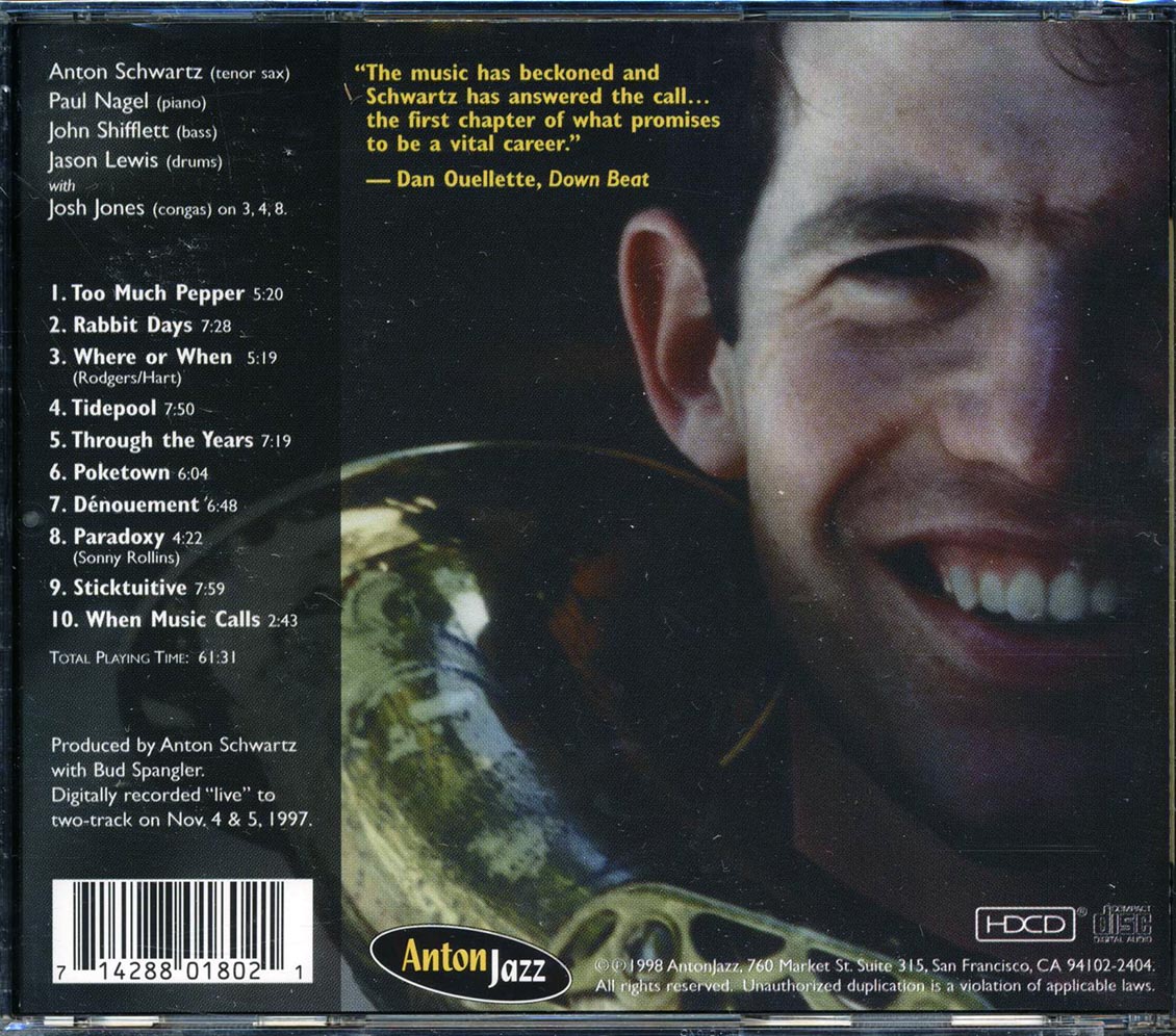 Anton Schwartz - When Music Calls