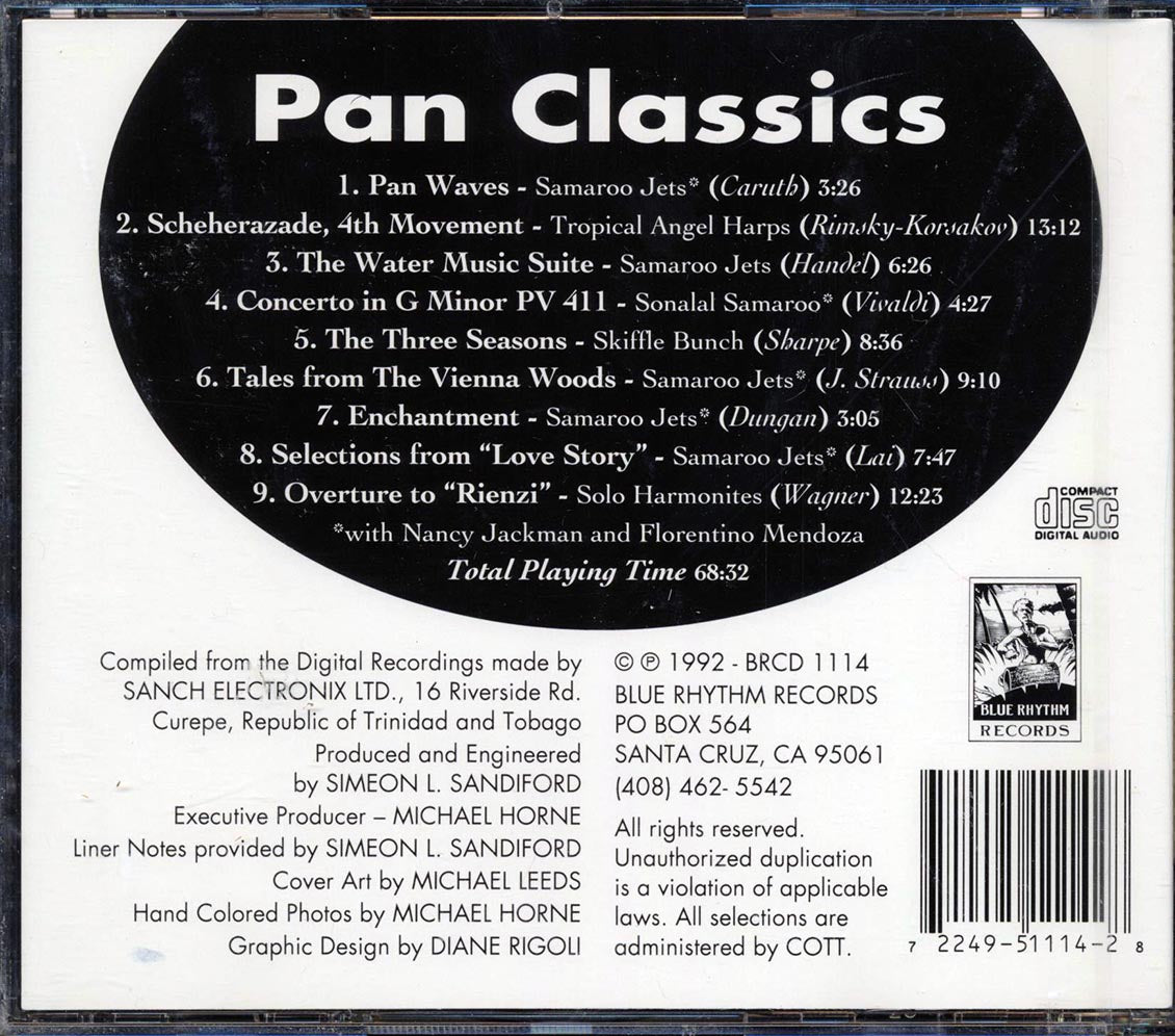 Samaroo Jets, Tropical Angel Harps, Etc. - Pan Classics: Competition Performances From The World's Finest Steel Bands
