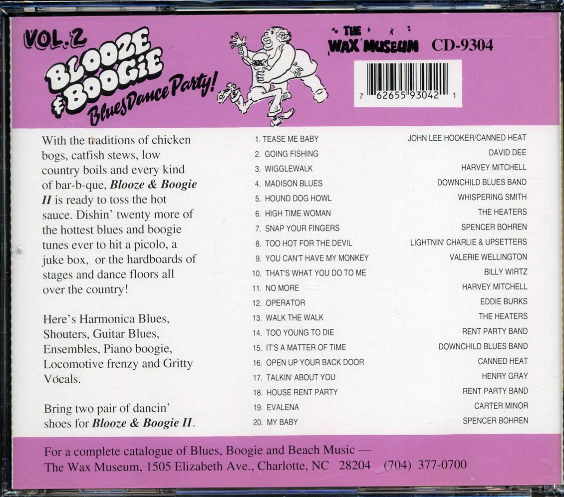 John Lee Hooker, David Dee, Harvey Mitchell, Etc. - Blooze & Boogie: Blues Dance Party Volume 2