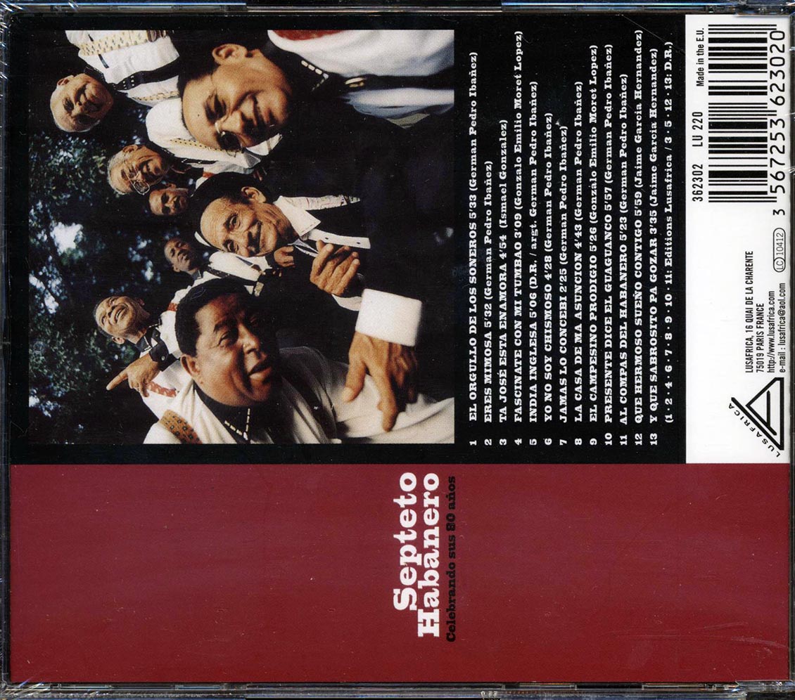 Septeto Habanero - Celebrando Sus 80 Anos