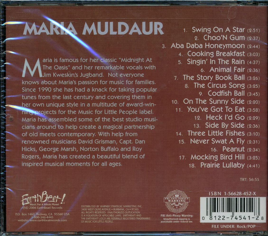 Maria Muldaur - Songs For The Young At Heart