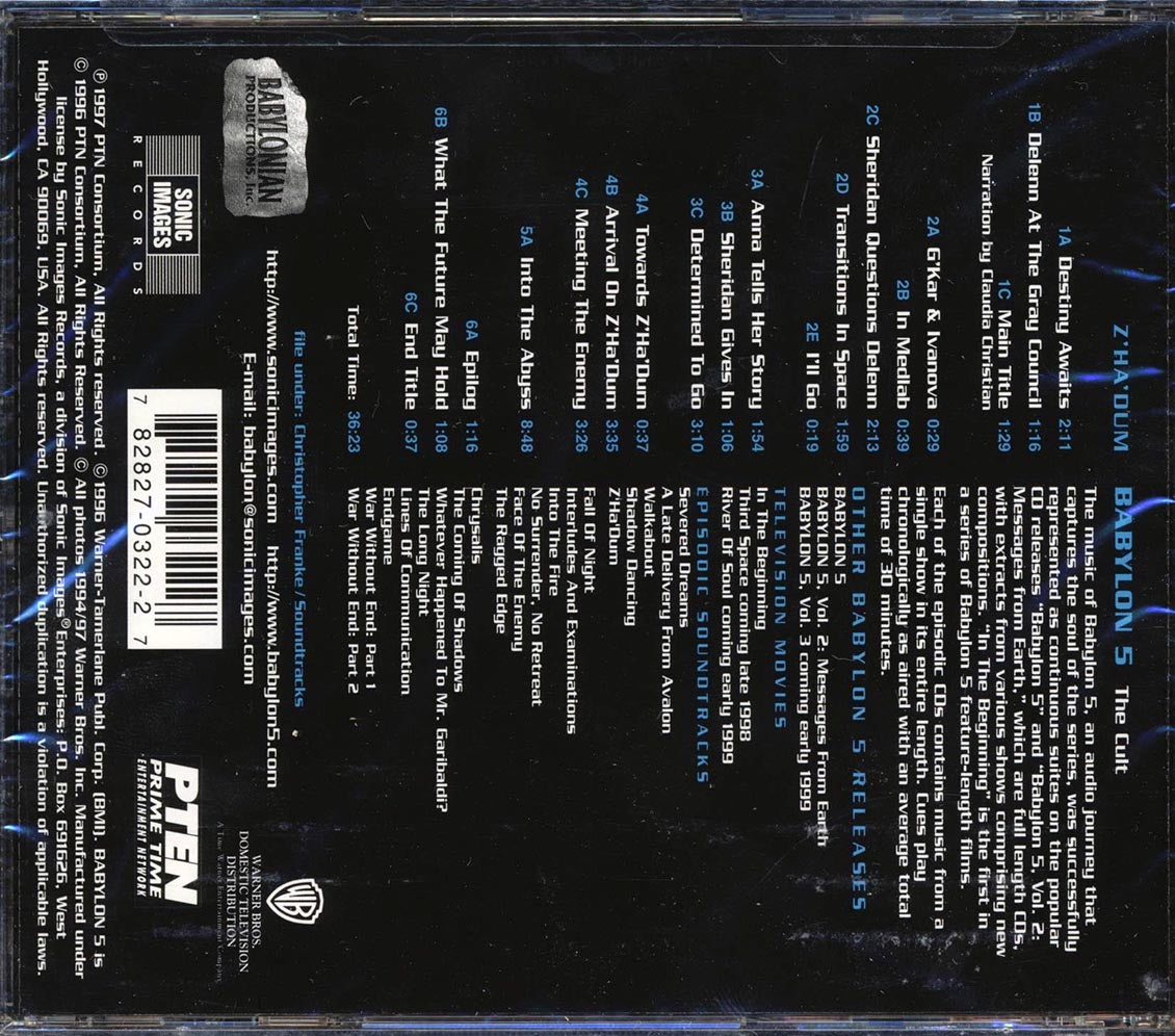 Christopher Franke - Babylon 5: Reach For The Stars