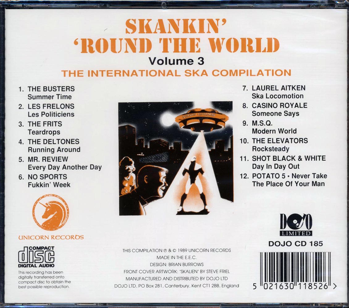 The Deltones, The Busters, Les Frelons, Frits, Etc. - Skankin' Round The World Volume 3
