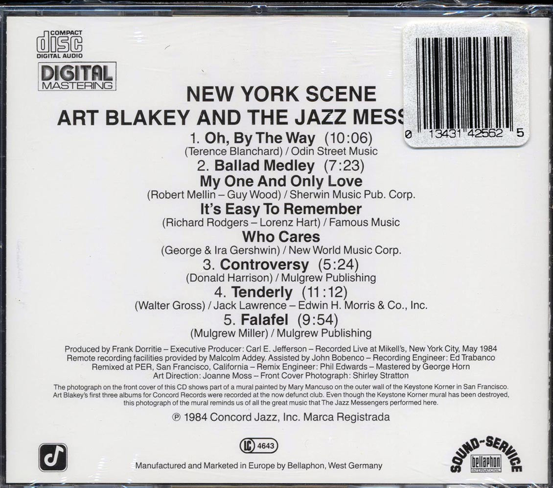 Art Blakey & The Jazz Messengers - New York Scene