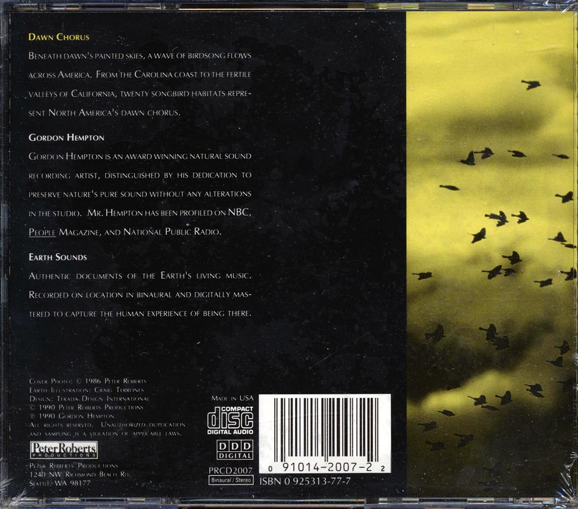 Gordon Hempton - Dawn Chorus